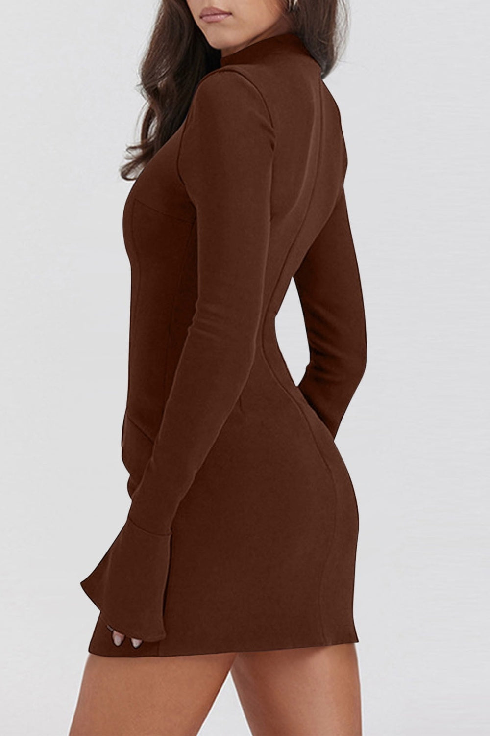 LD Mini jurk met lange mouwen