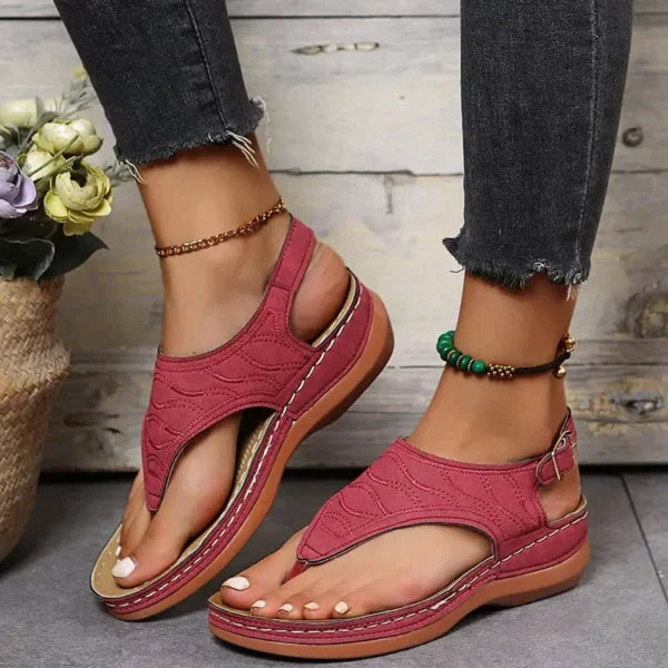 LD | Modieuze leren sandalen voor de zomer