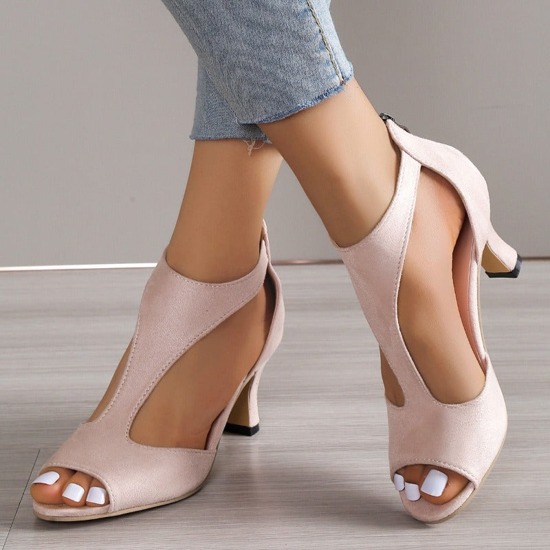 LD | Peep toe hakken