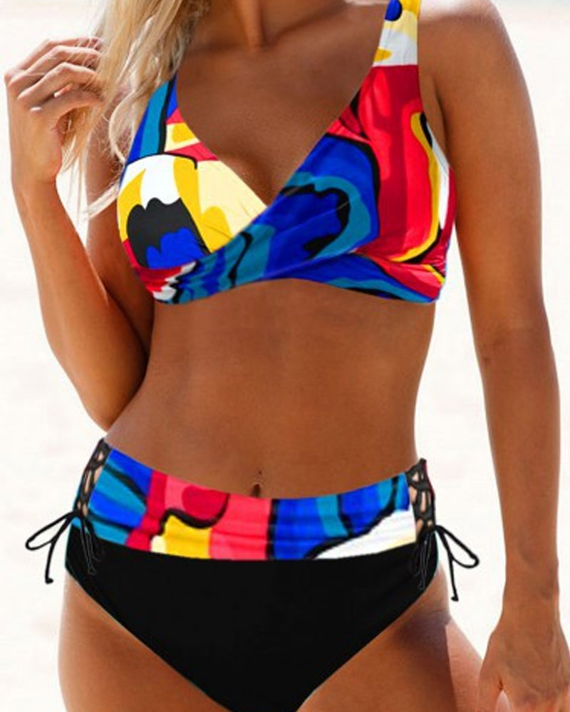 LD | Kleurrijk bikini zwempak