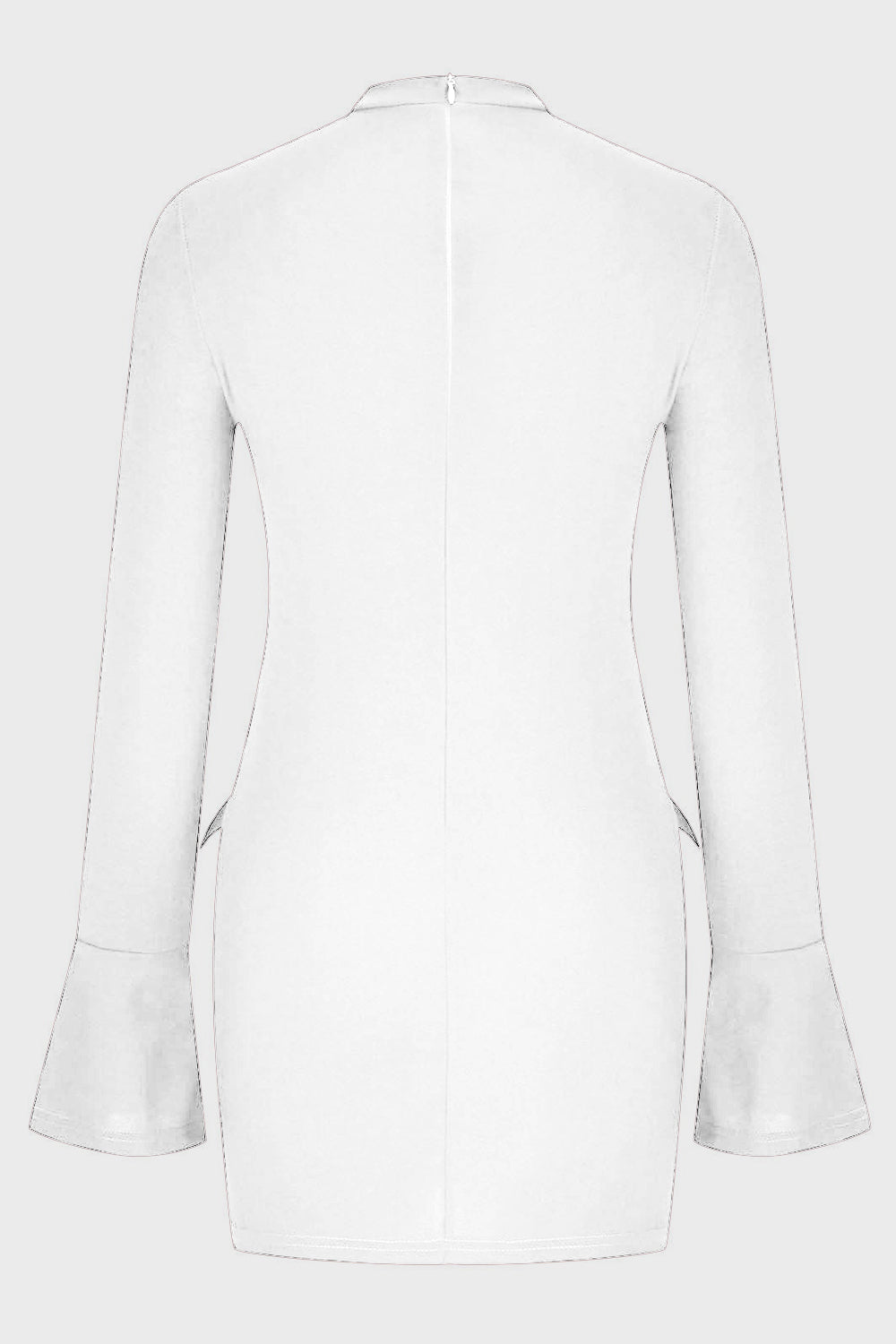 LD Mini jurk met lange mouwen