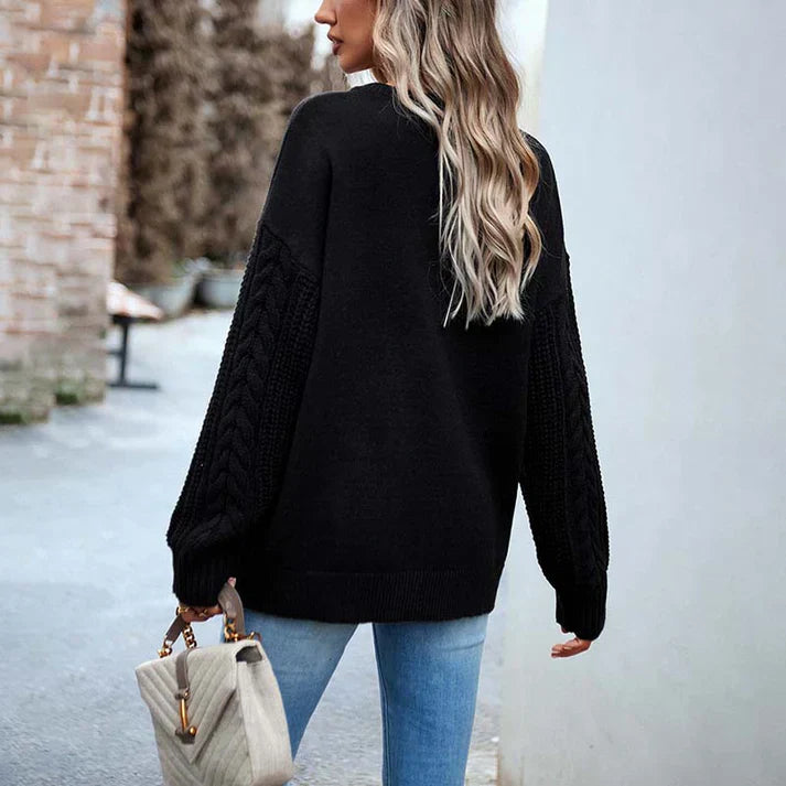 Elegante en casual wintertrui