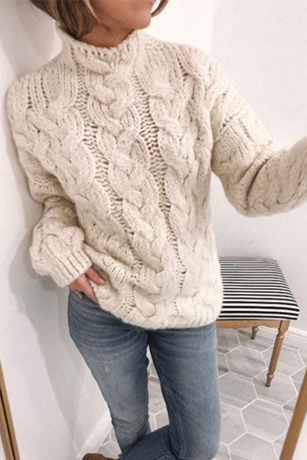 Eenvoudige en elegante trui