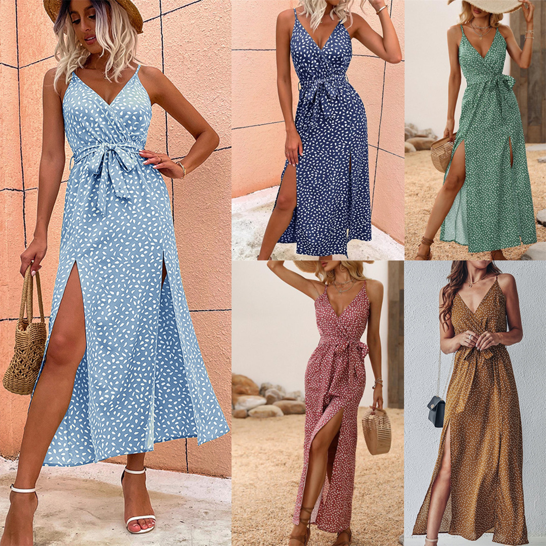 LD | Zomerse maxi jurk met split