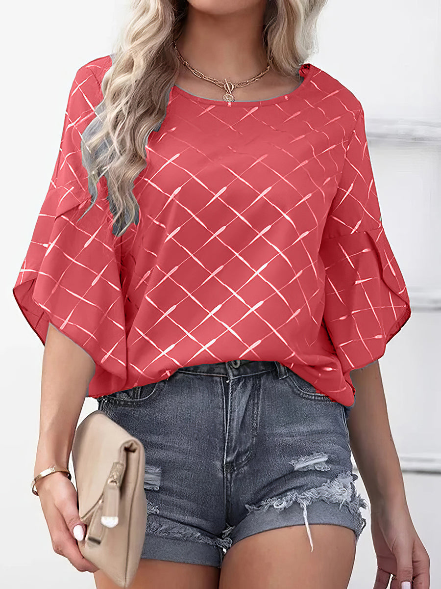 LD Eenvoudige en luchtige blouse