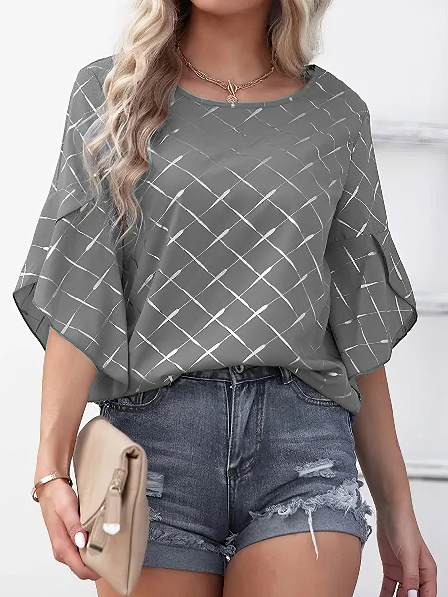 LD Eenvoudige en luchtige blouse
