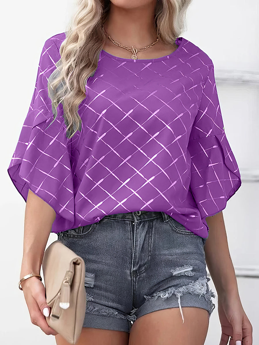 LD Eenvoudige en luchtige blouse