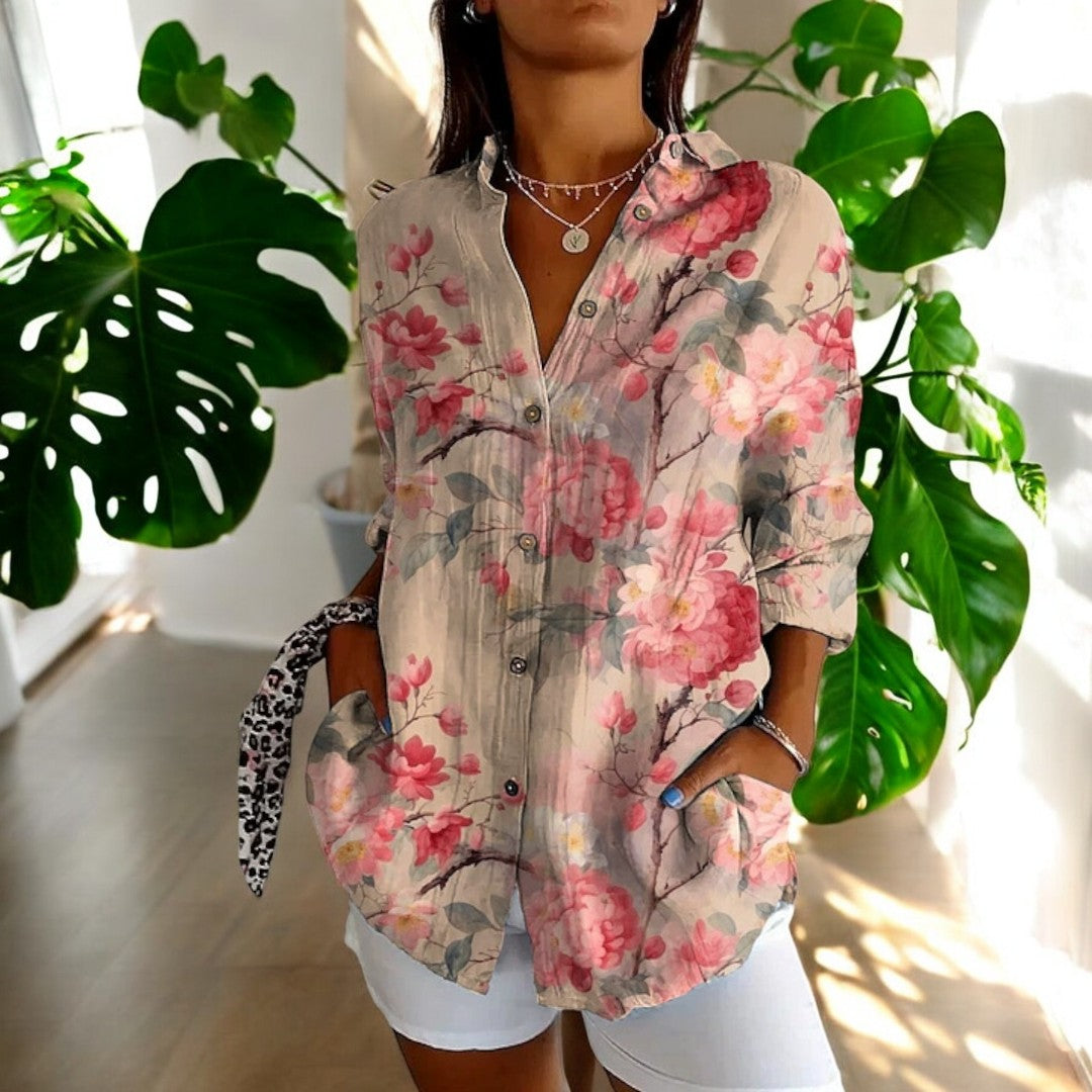 LD | Elegante & gebloemde blouse