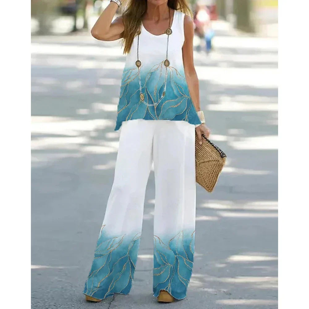 LD | Chique en lichtgewicht set van top en broek