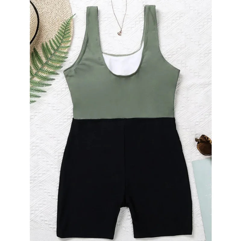 LD Push Up Zwempak Zomer Sexy Eendelig Stuk Print