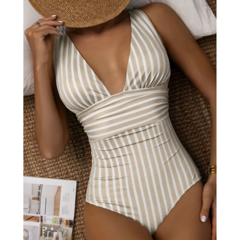 LD | Zomer Sexy gestreept eendelig stuk