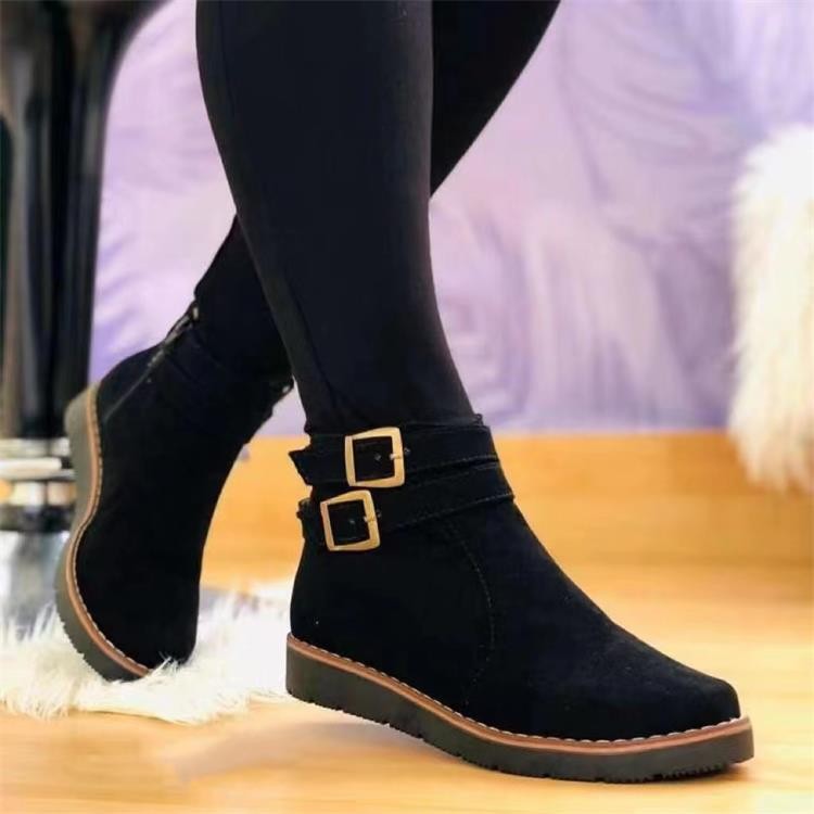 LD | Enkellaars met gespdetail