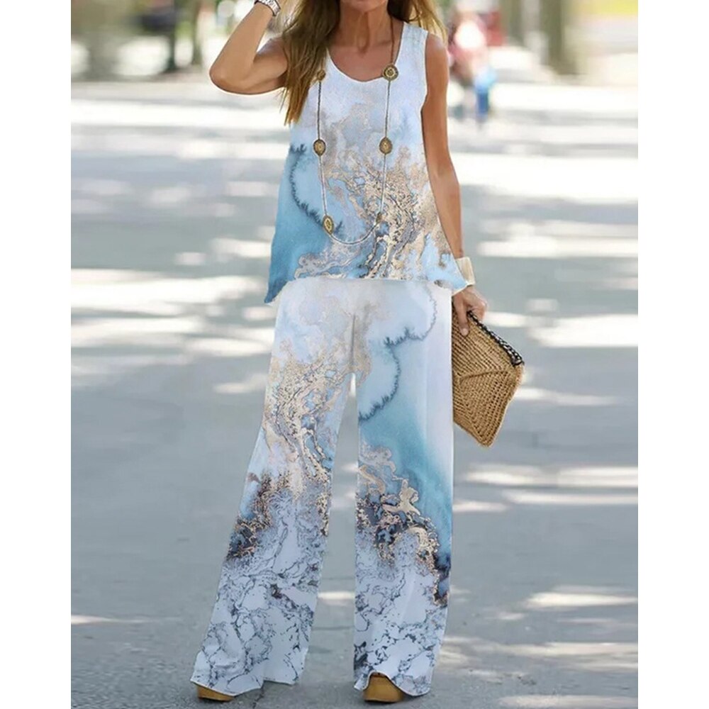 LD | Chique en lichtgewicht set van top en broek