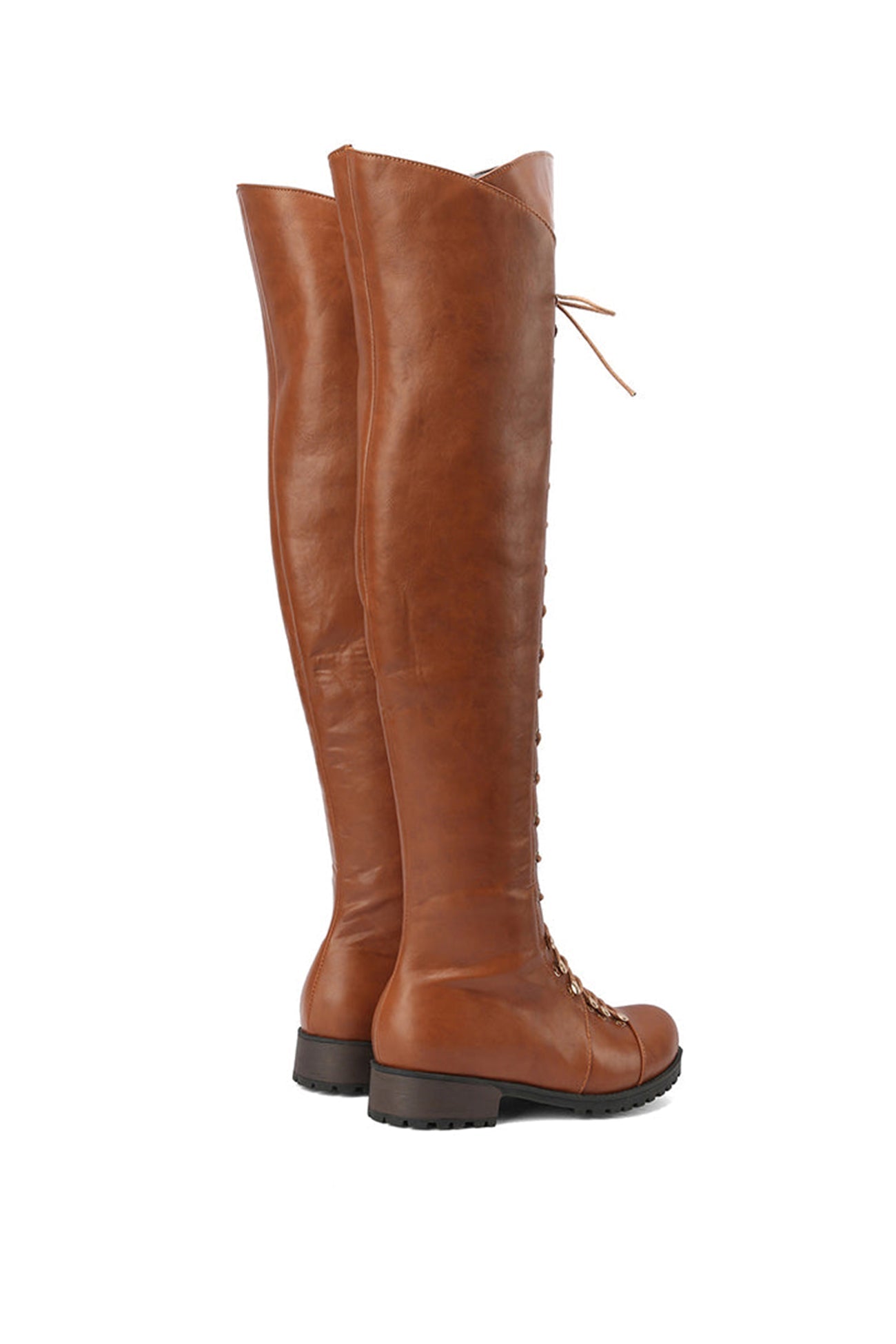 LD | Over-the-knee laarzen met veters