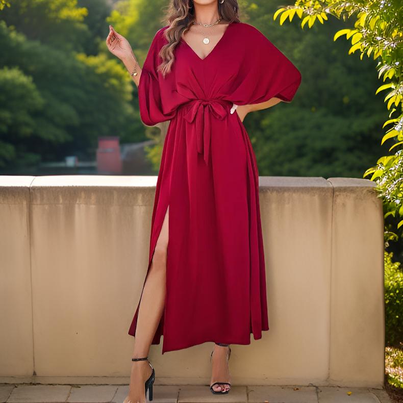 LD | elegante maxi jurk met split