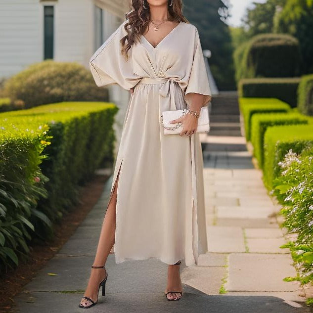 LD | elegante maxi jurk met split
