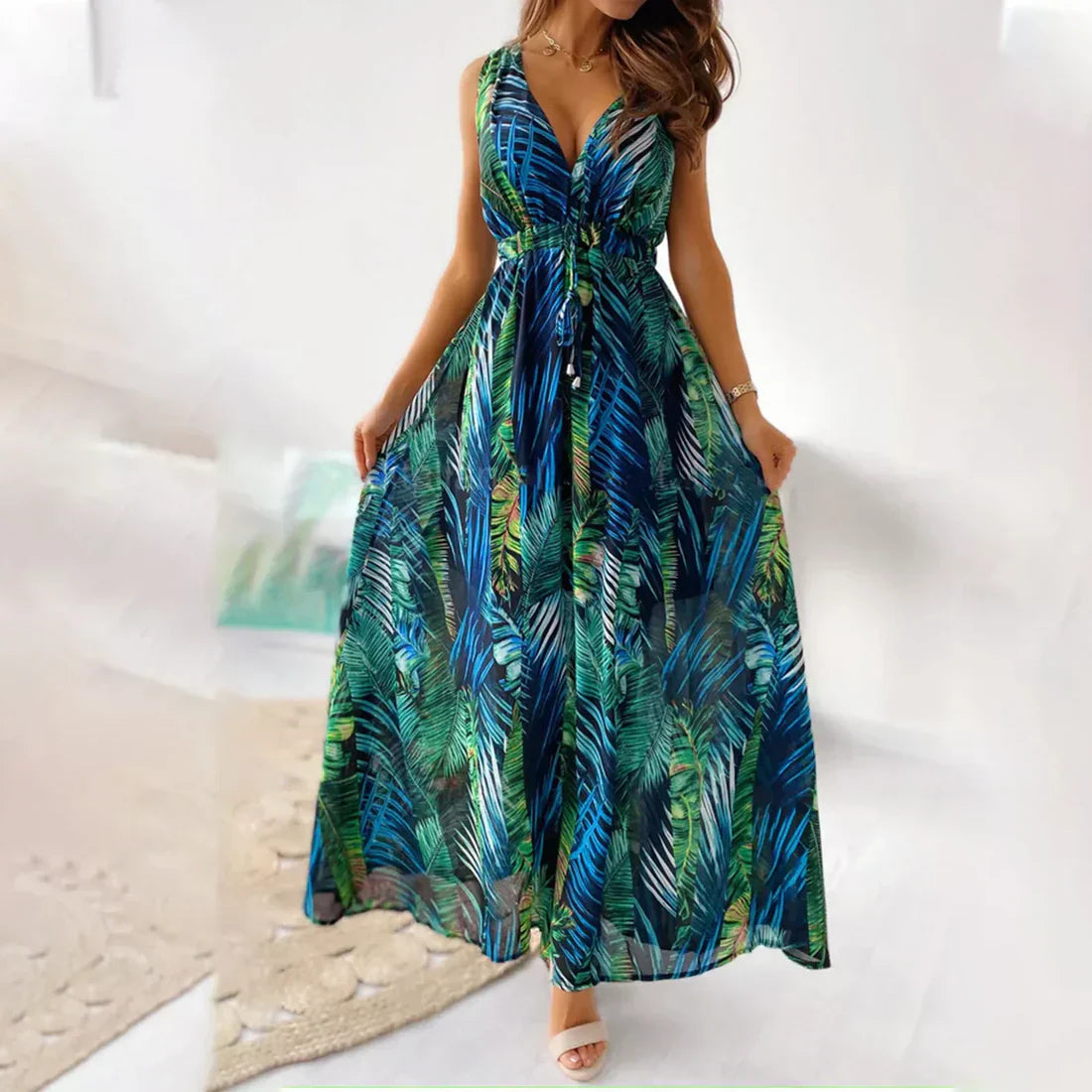 LD | Elegante en stijlvolle midi-jurk