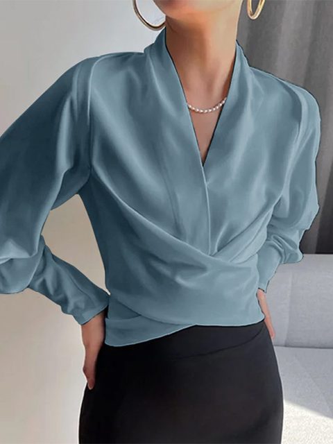 LD | Casual en modieuze winter blouse