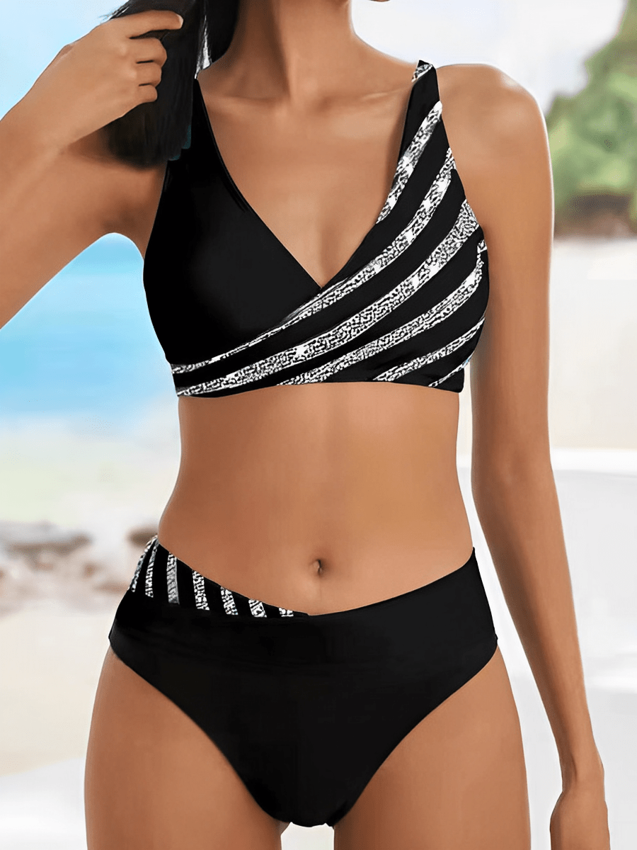 LD Ami - Gestreepte luxe zomerbikini