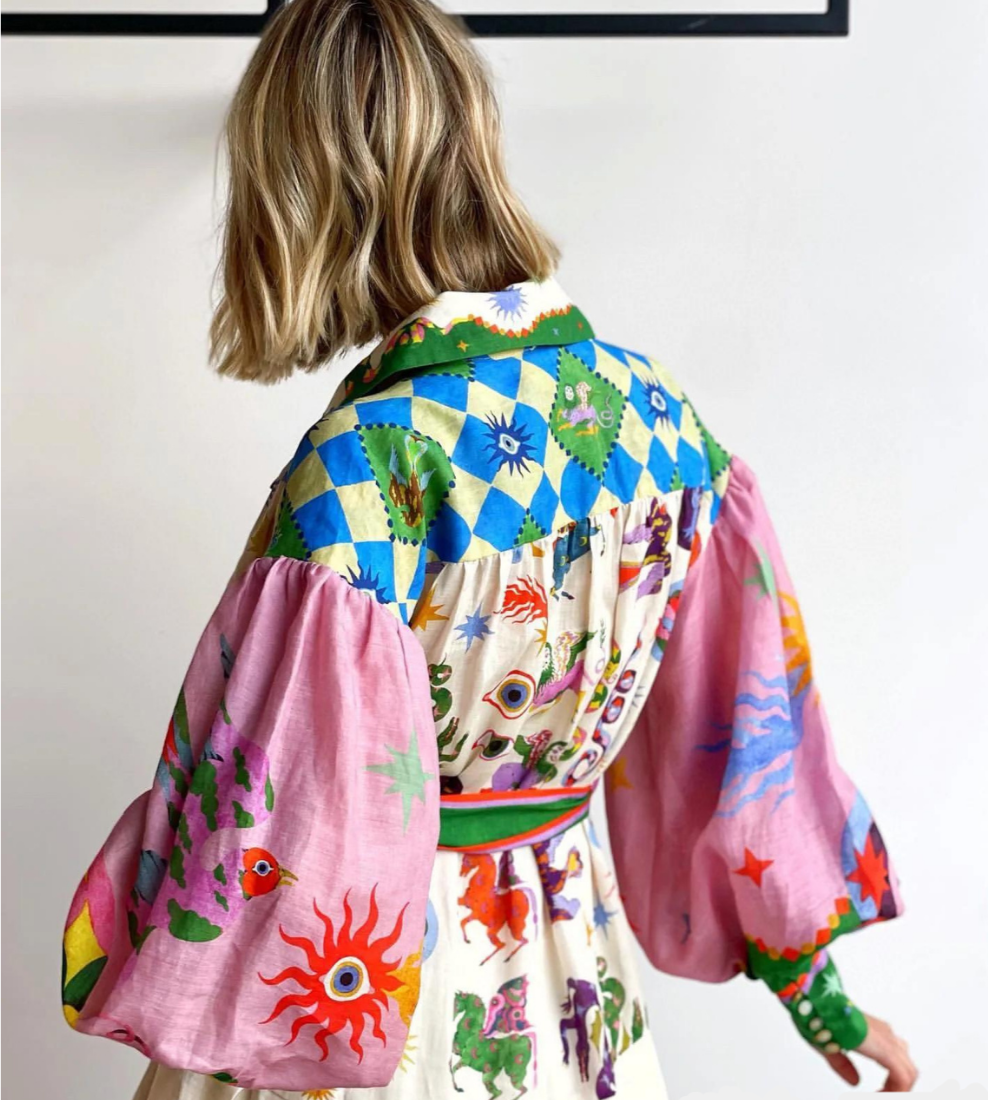LD | Italiaanse maxi jurk van Vera Peroni