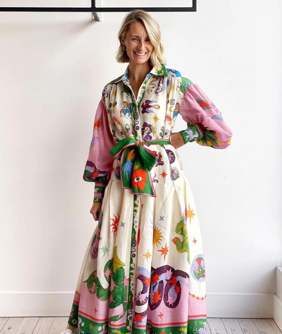 LD | Italiaanse maxi jurk van Vera Peroni