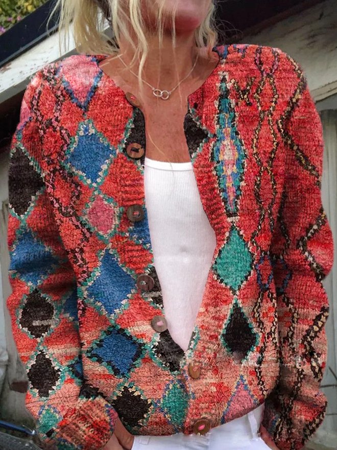 LD | Vest met bloemenpatroon