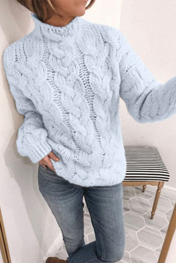 Eenvoudige en elegante trui