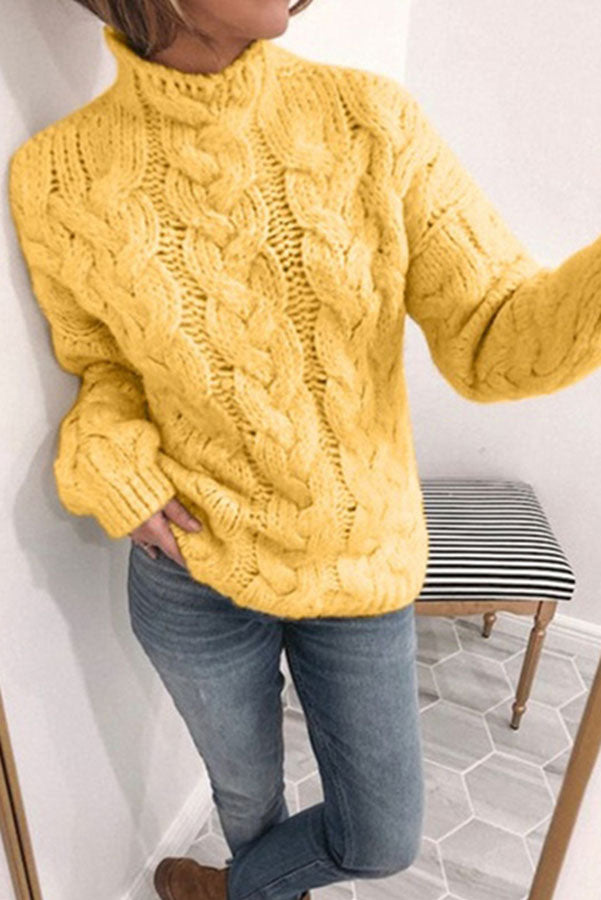 Eenvoudige en elegante trui
