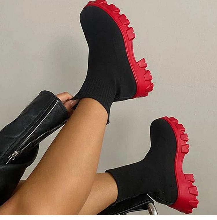 LD | Trendy casual schoenen met hakken