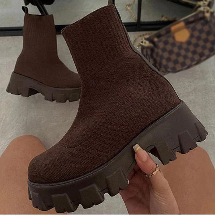LD | Trendy casual schoenen met hakken