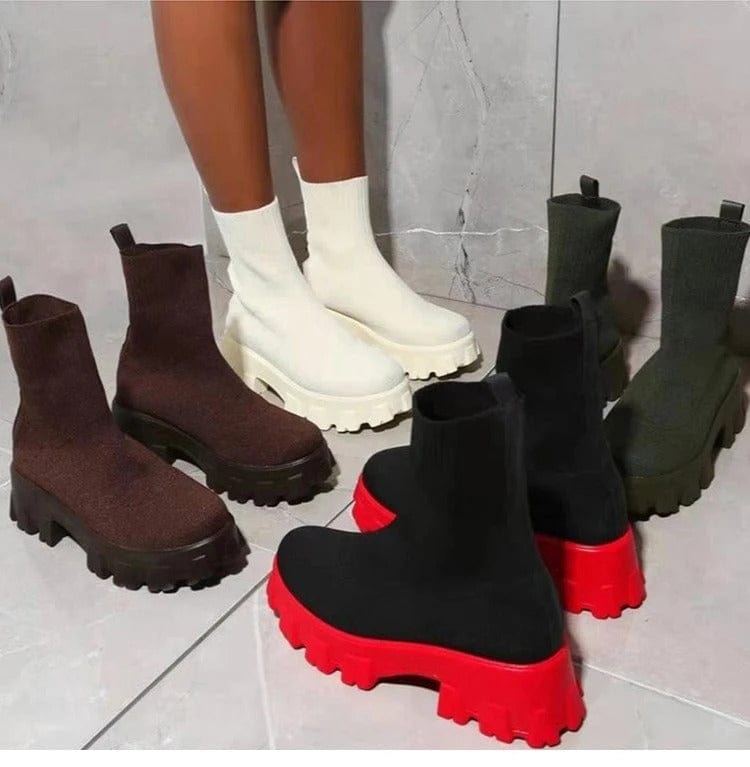 LD | Trendy casual schoenen met hakken