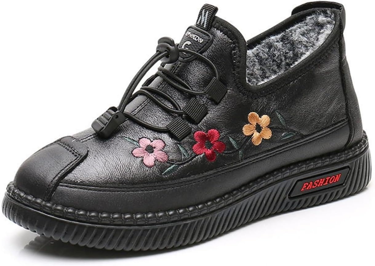 LD | Vrouwen wintersportschoenen gemaakt van dik pluche