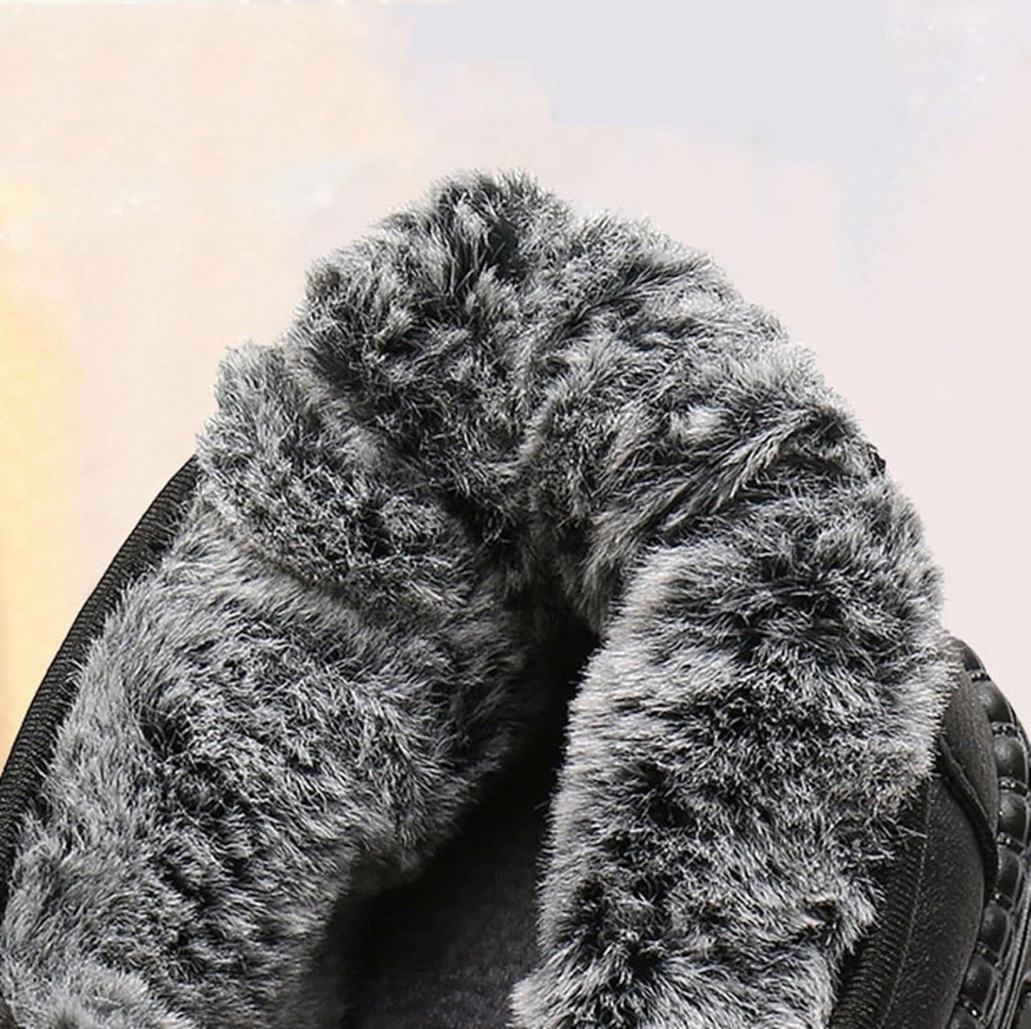 LD | Vrouwen wintersportschoenen gemaakt van dik pluche