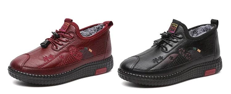 LD | Vrouwen wintersportschoenen gemaakt van dik pluche
