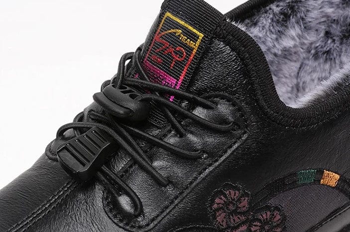 LD | Vrouwen wintersportschoenen gemaakt van dik pluche
