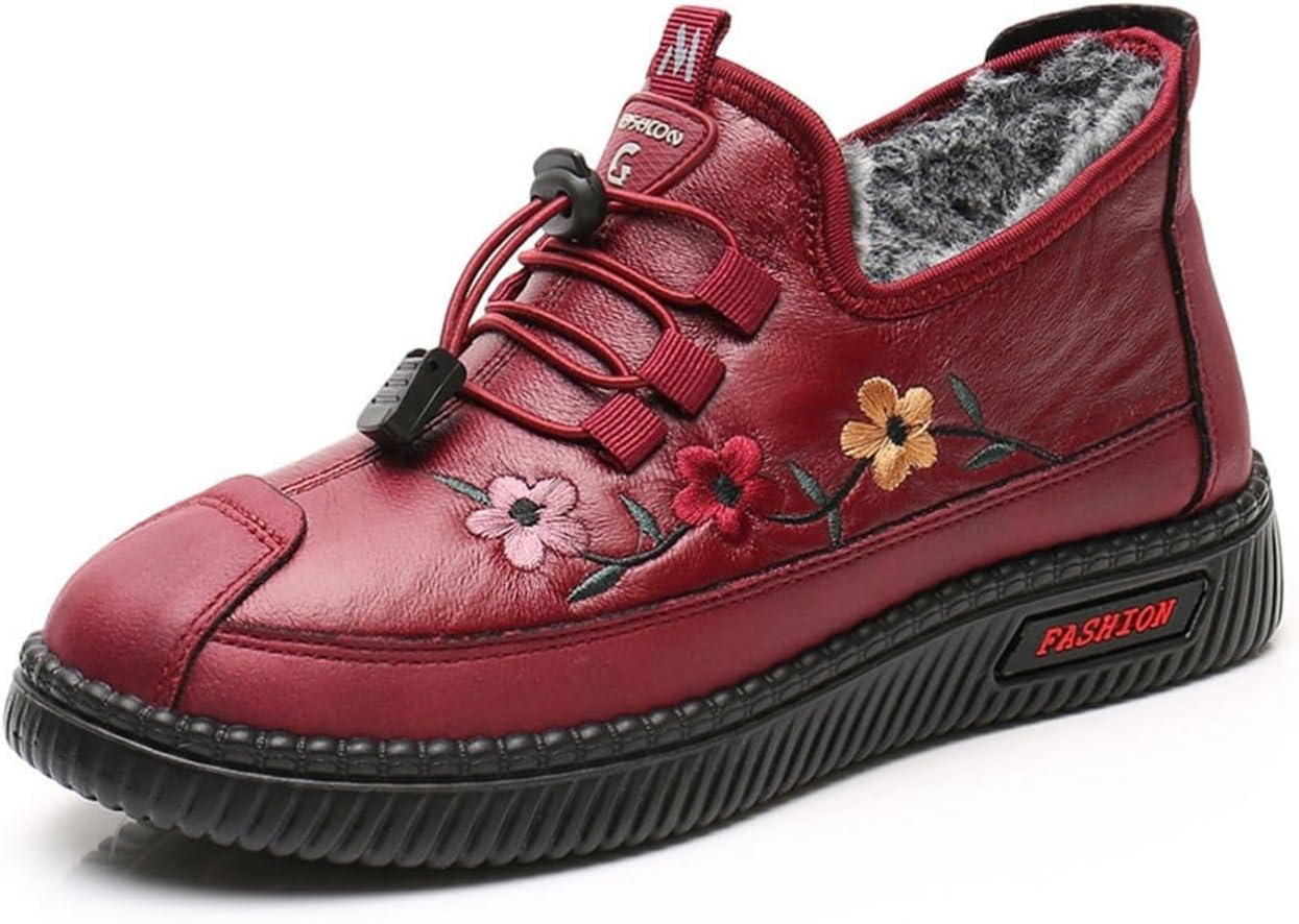 LD | Vrouwen wintersportschoenen gemaakt van dik pluche