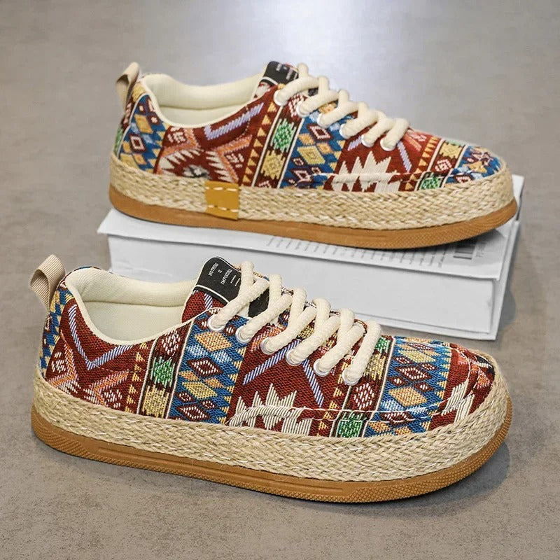LD Espadrille Sneakers met Print