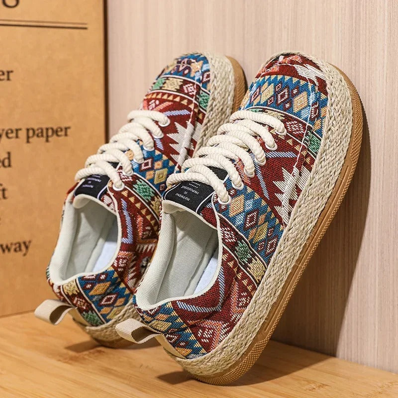LD Espadrille Sneakers met Print