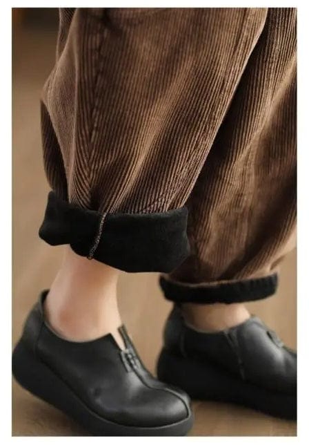 LD | Damesmode corduroy broek