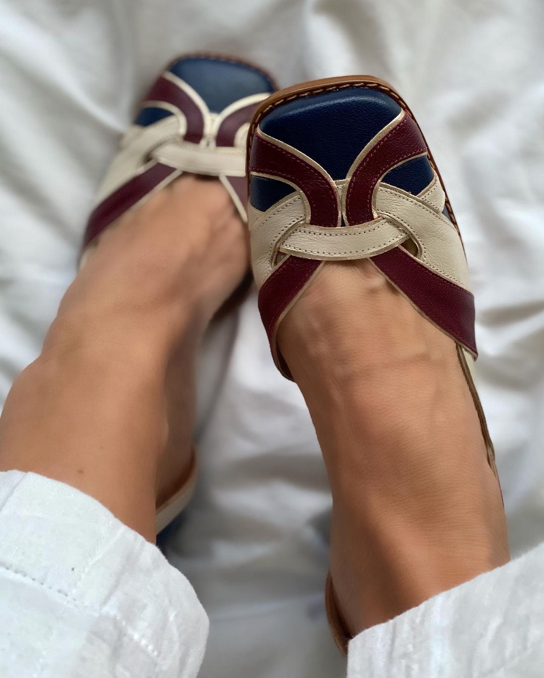 LD | blokhakken in vintage stijl