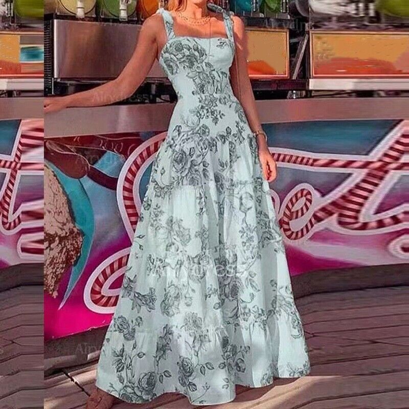 LD | Maxi jurk met bloemenprint
