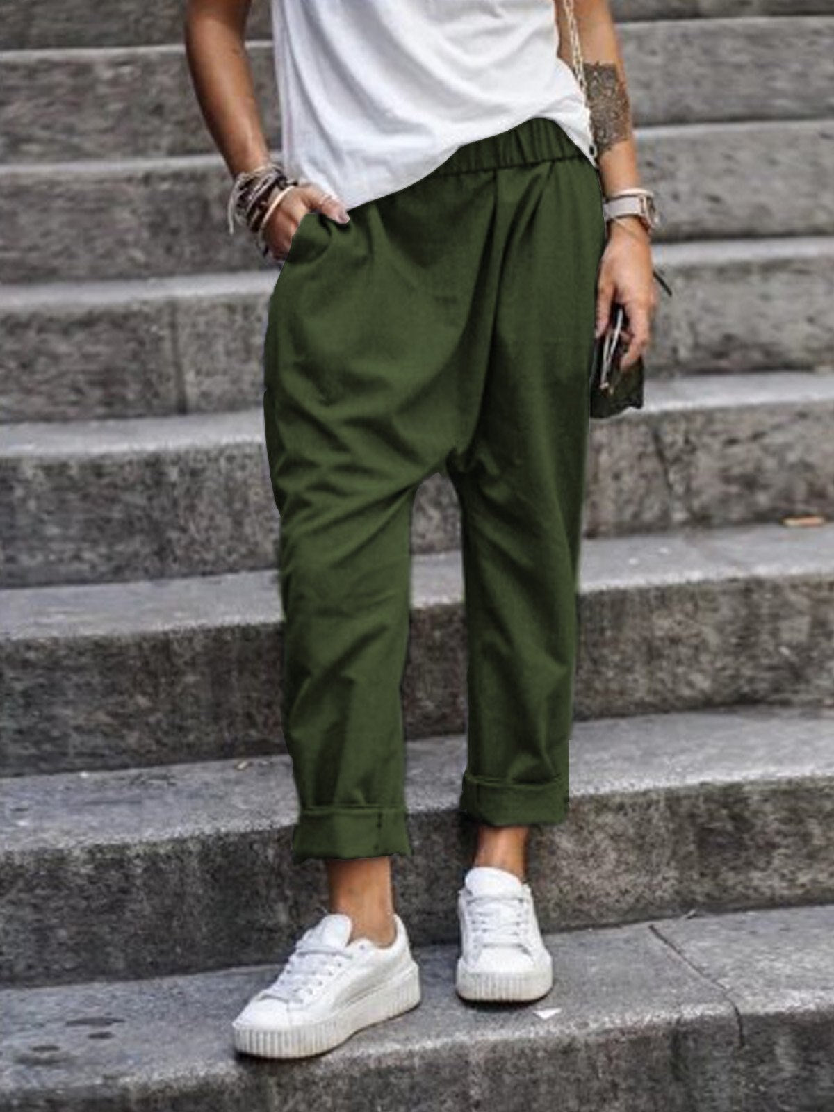 LD | Casual linnen broek