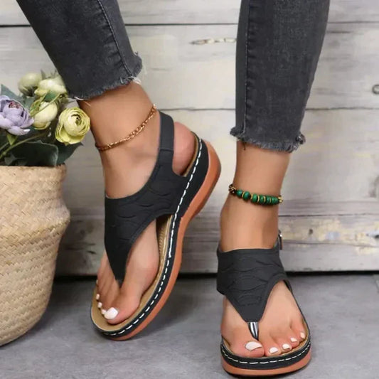 LD | Modieuze leren sandalen voor de zomer