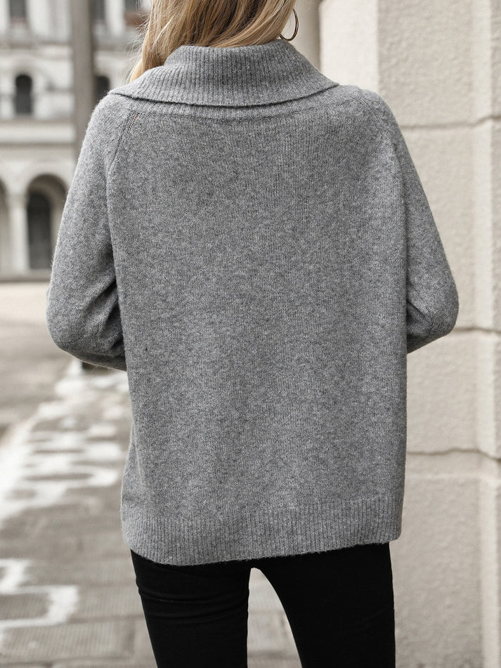 Elegante en casual wintertrui