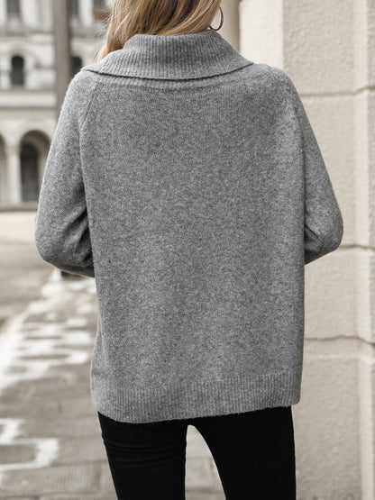Elegante en casual wintertrui