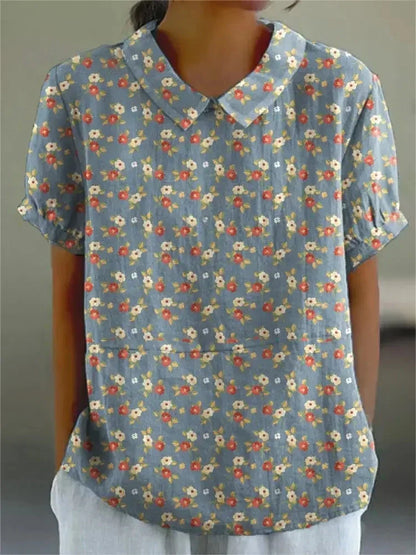 LD | Blouse met bloemenprint voor dames