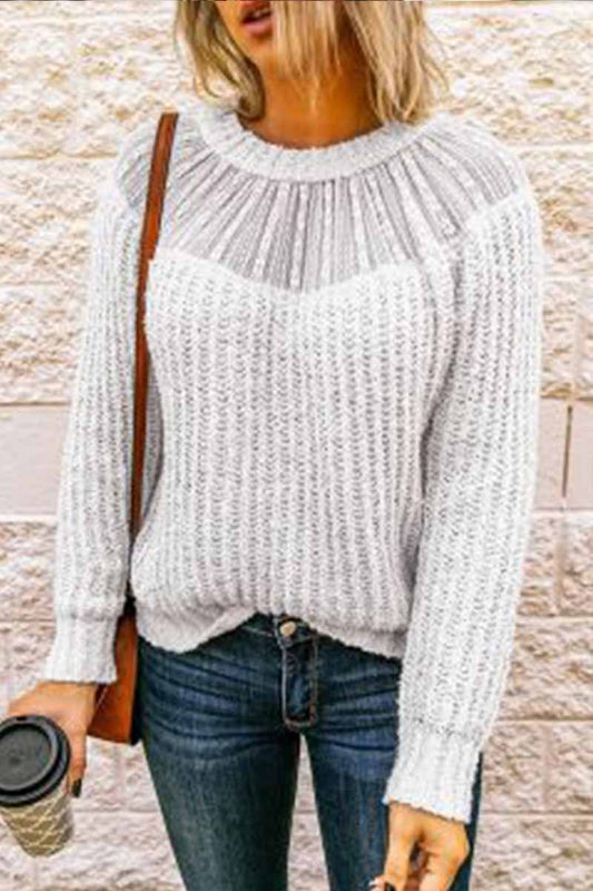 Elegante en casual wintertrui