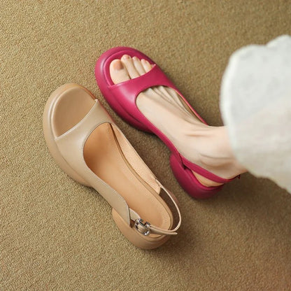 LD Dames Chucky Hakken Sandalen Modern