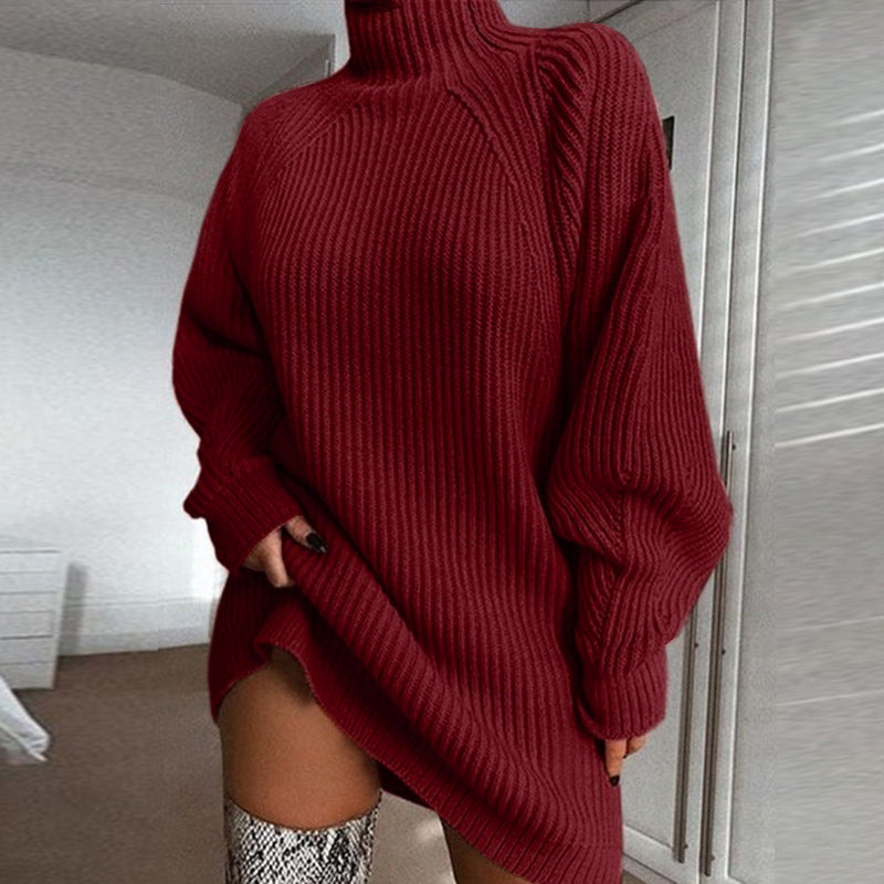LD | Trui jurk met col