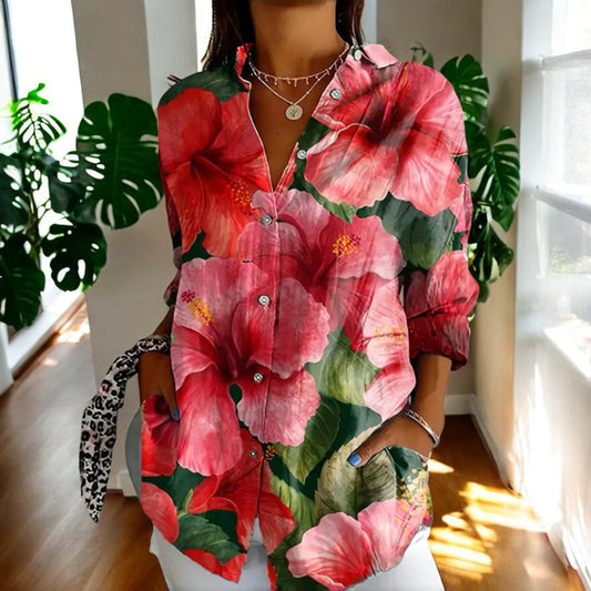 LD | Elegante & gebloemde blouse